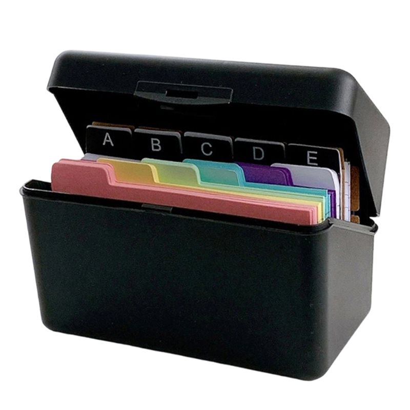3X 5 Index Card Holder Box Wit - Card Index Box avis et prix