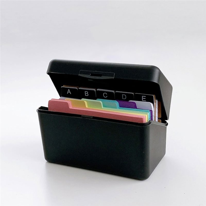 3X 5 Index Card Holder Box Wit - Card Index Box avis et prix