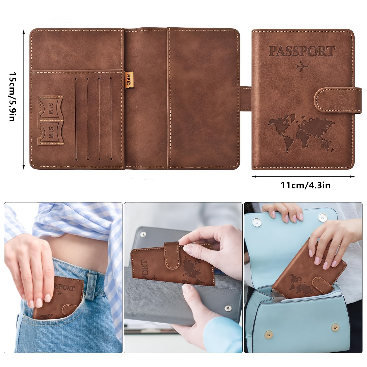 Passport Holder, Passport Cove - Index Card Holder avis et prix