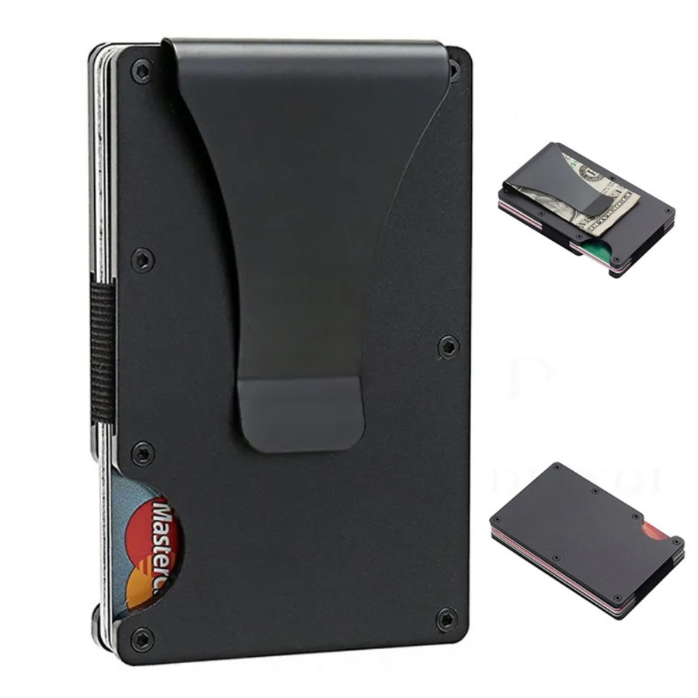 Aluminum Alloy Rfid Blocking C - Index Card Holder avis et prix