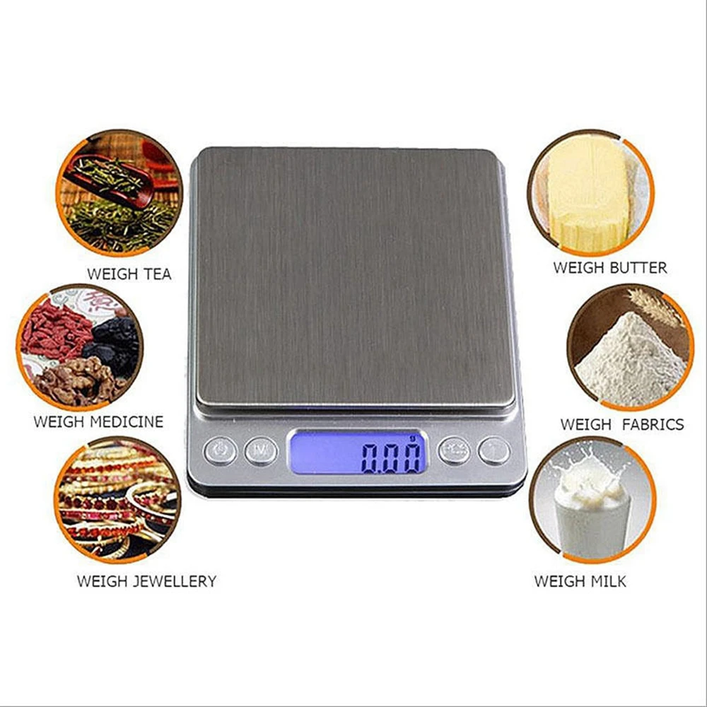 500g X 0.01g Digital Gram Scal - Tape Dispenser Weighted avis et prix