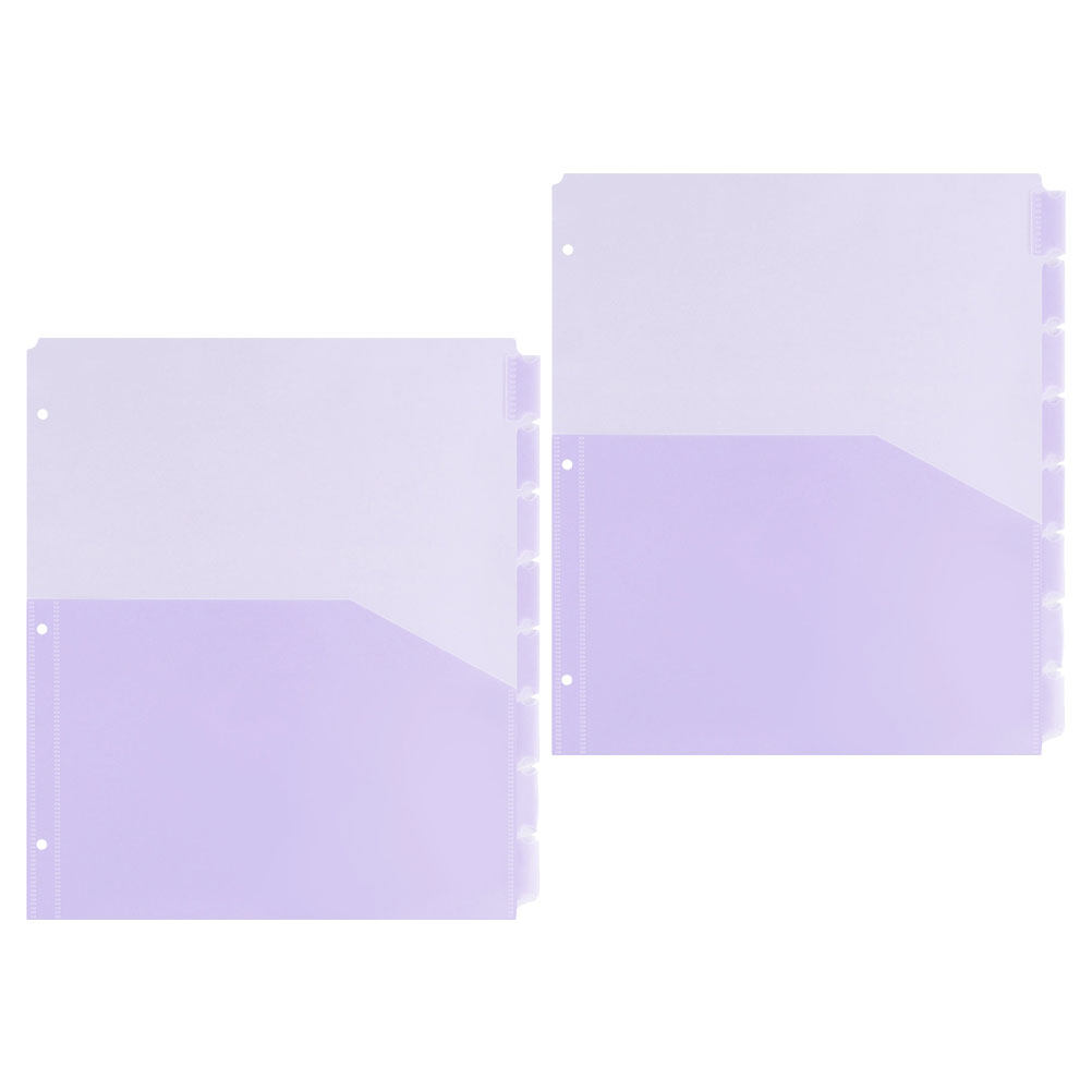 2Sets A4 Binder Dividers Plast - Tab Divider A4 avis et prix