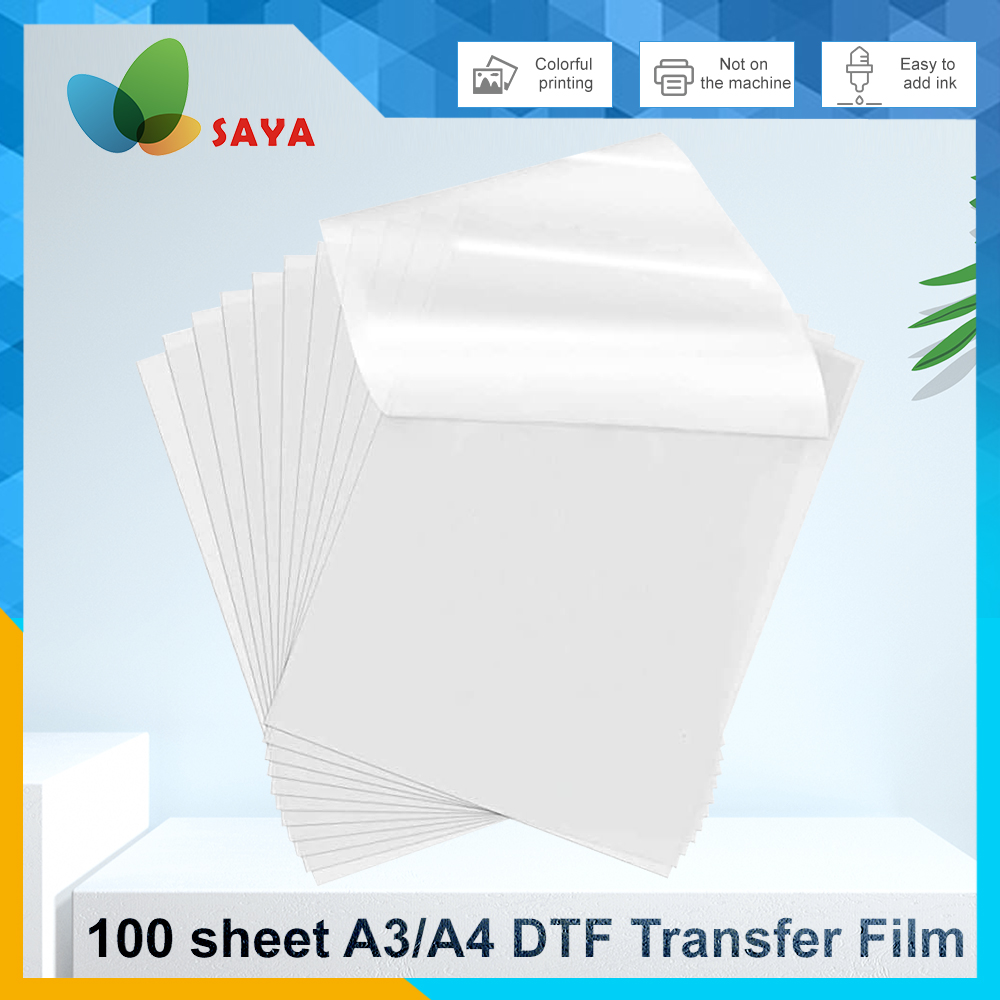 50/100 pcs DTF Film A3/A4 Doub - Ink Blotter Paper avis et prix