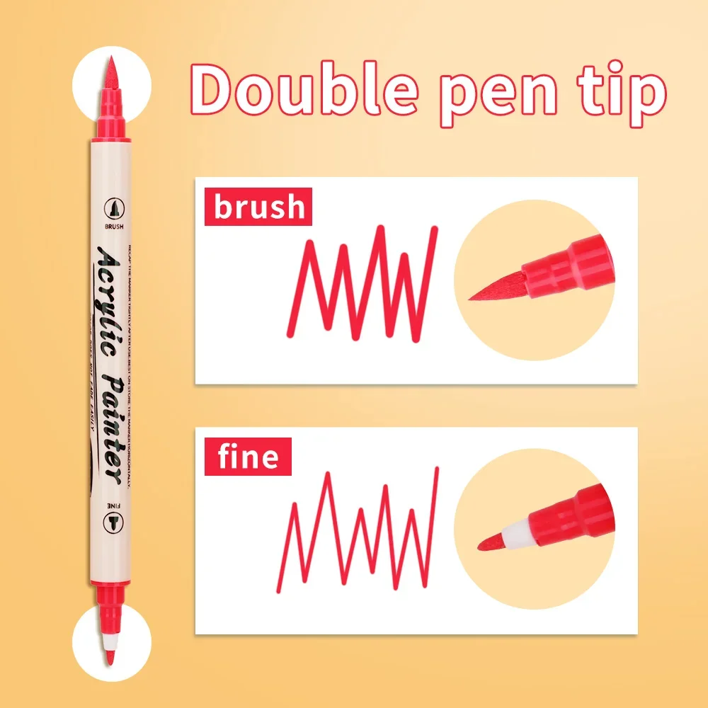 12-36 Colors Acrylic Paint Mar - Correction Pen Fine avis et prix