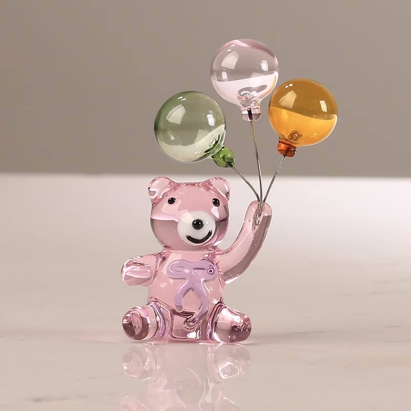 Crystal Bear Figurine with Thr - Paper Weight Crystal avis et prix