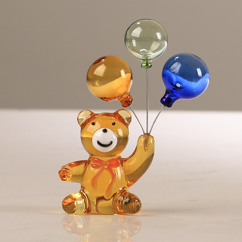 Crystal Bear Figurine with Thr - Paper Weight Crystal avis et prix