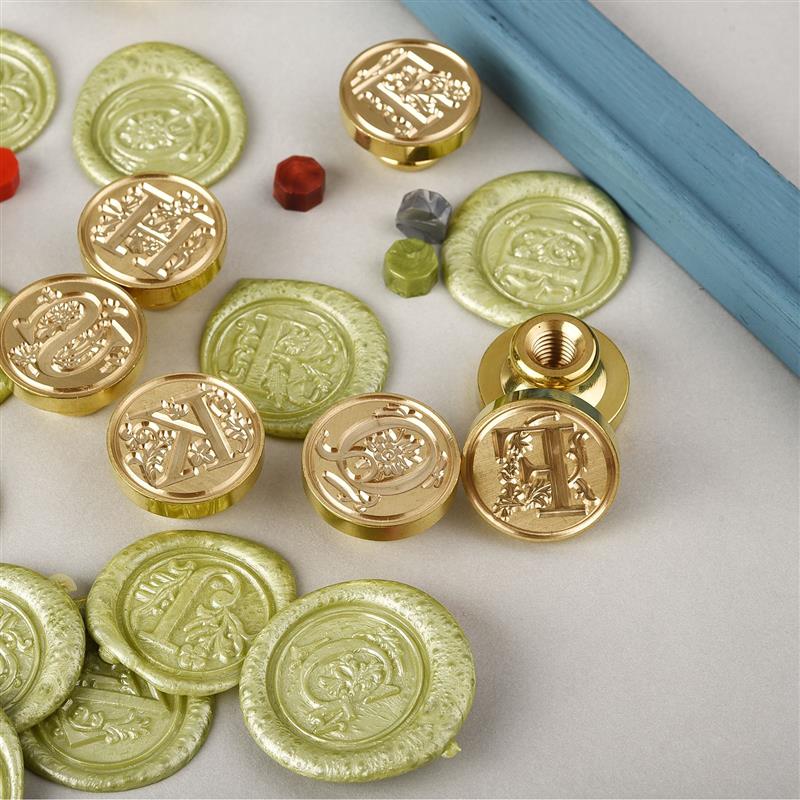 A-Z Vintage Sealed Wax Stamp H - Wax Seal Stamp Set avis et prix