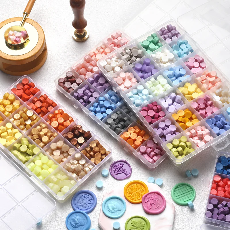 Retro Sealing Wax Beads Set 10 - Wax Seal Stamp Set avis et prix