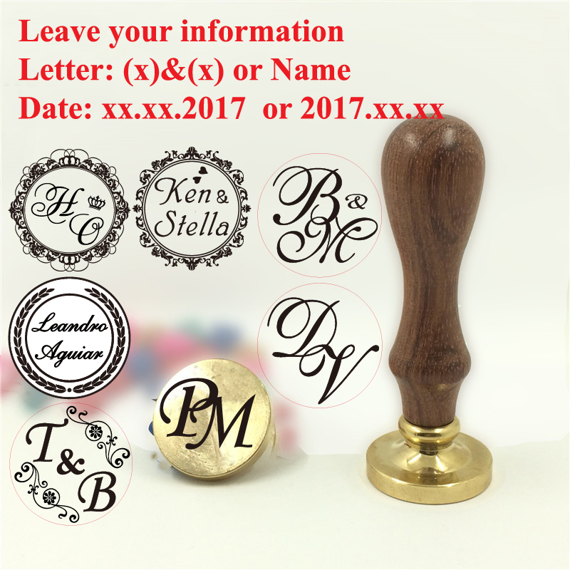 Custom brass wax seal Stamp wi - Wax Seal Stamp Set avis et prix
