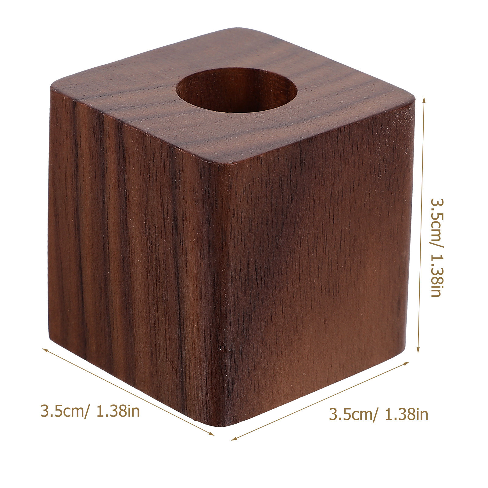 Single Wood Pen Holder Walnut  - Pen Rest Single avis et prix