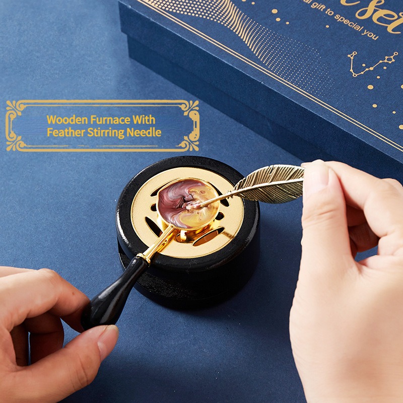 Starry Fire Lacquer Stamp Set  - Wax Seal Stamp Set avis et prix