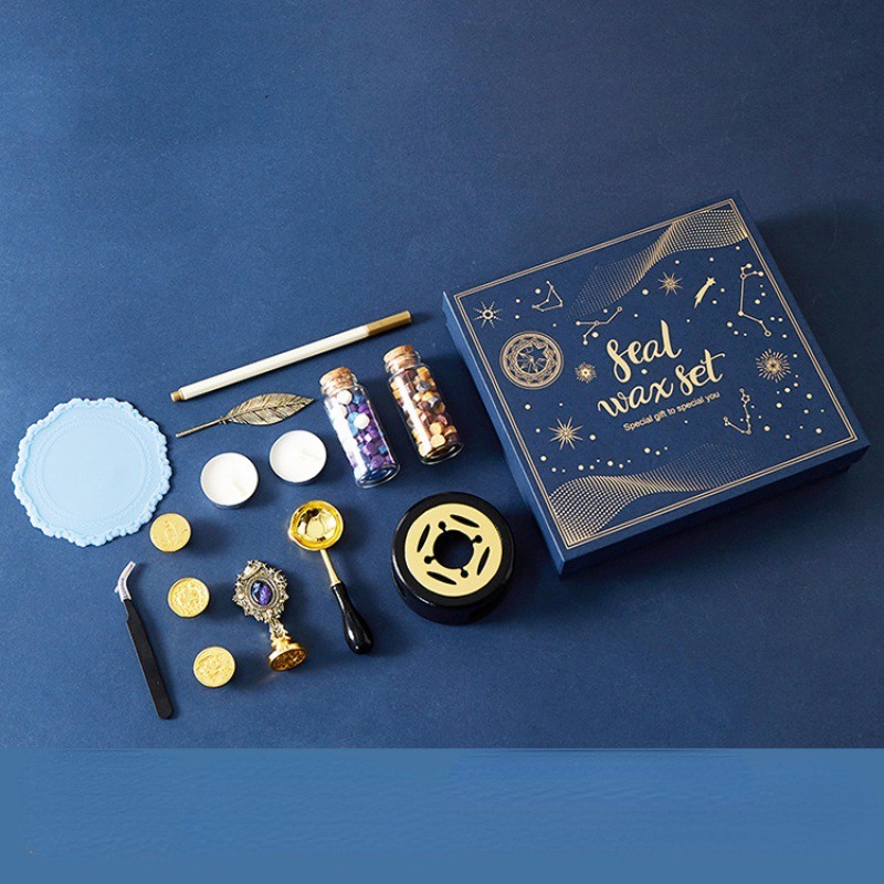 Starry Fire Lacquer Stamp Set  - Wax Seal Stamp Set avis et prix