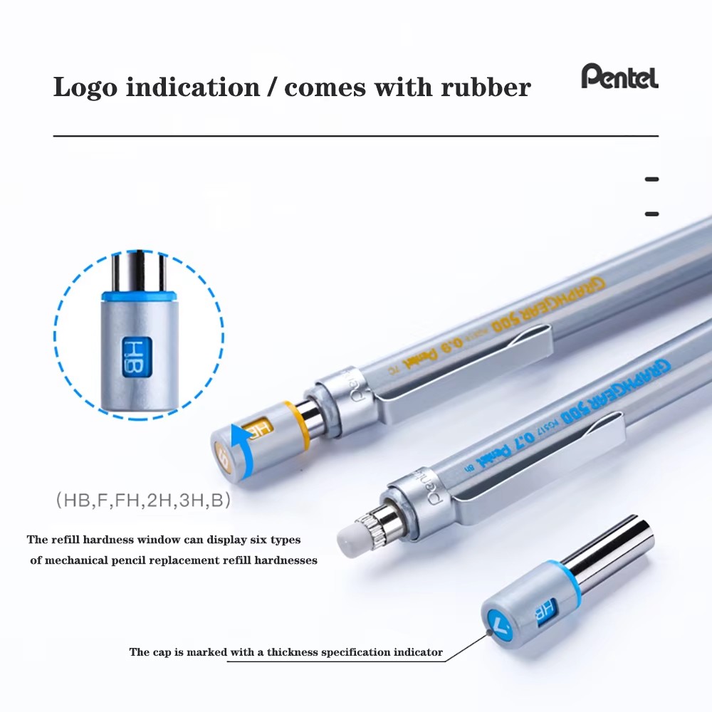 1pc Pentel Graphgear 500 Draft - Mechanical Pencil 0.3 avis et prix