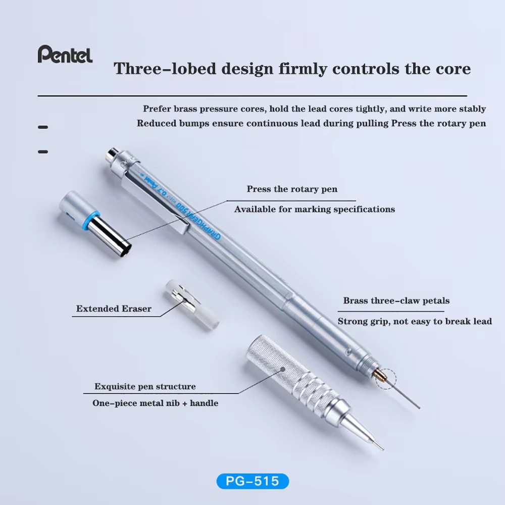 1pc Pentel Graphgear 500 Draft - Mechanical Pencil 0.3 avis et prix