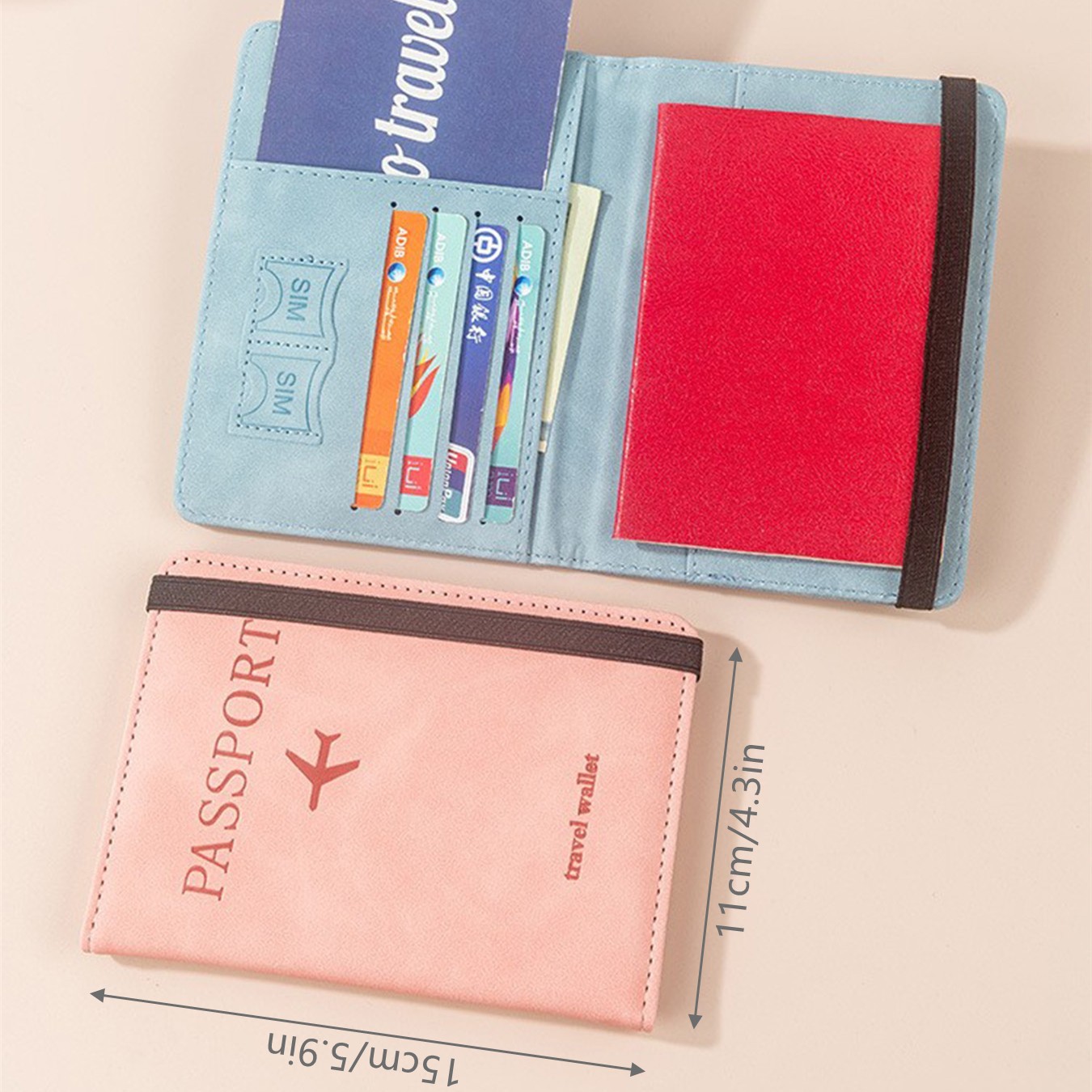 Passport Holder Travel Wallet  - Index Card Holder avis et prix